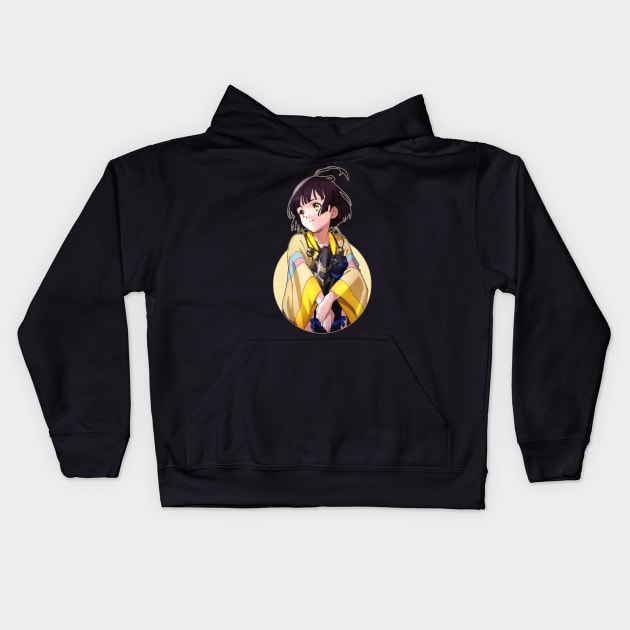 Mumei season Kids Hoodie by Sparkledoom